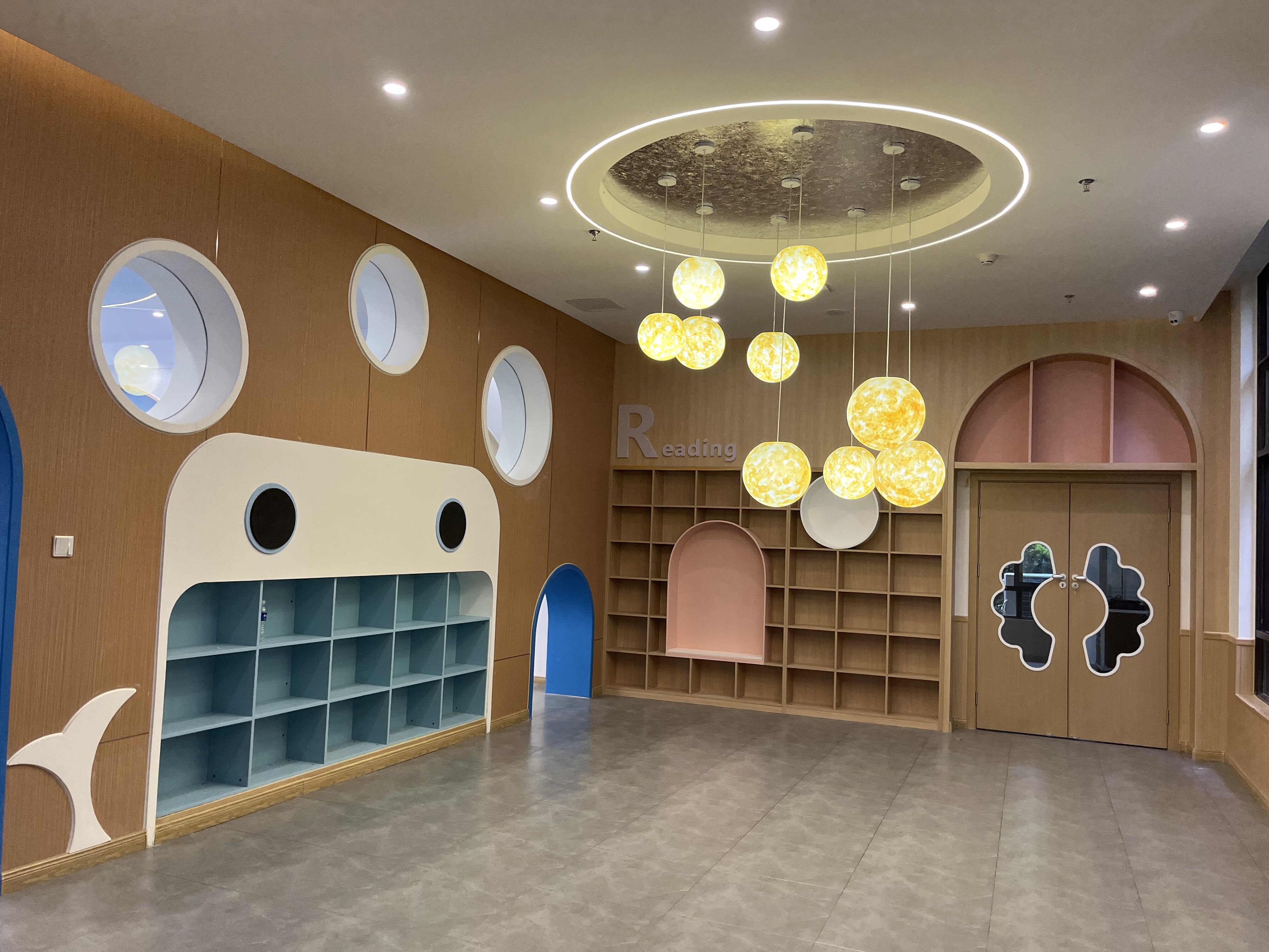 幼兒園閱讀角實景