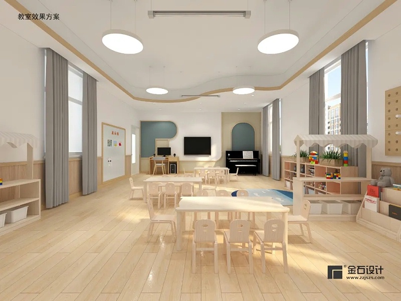 幼兒園設計、幼兒園裝修、幼兒園教室設計