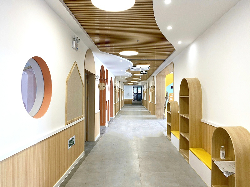 幼兒園走廊實(shí)景