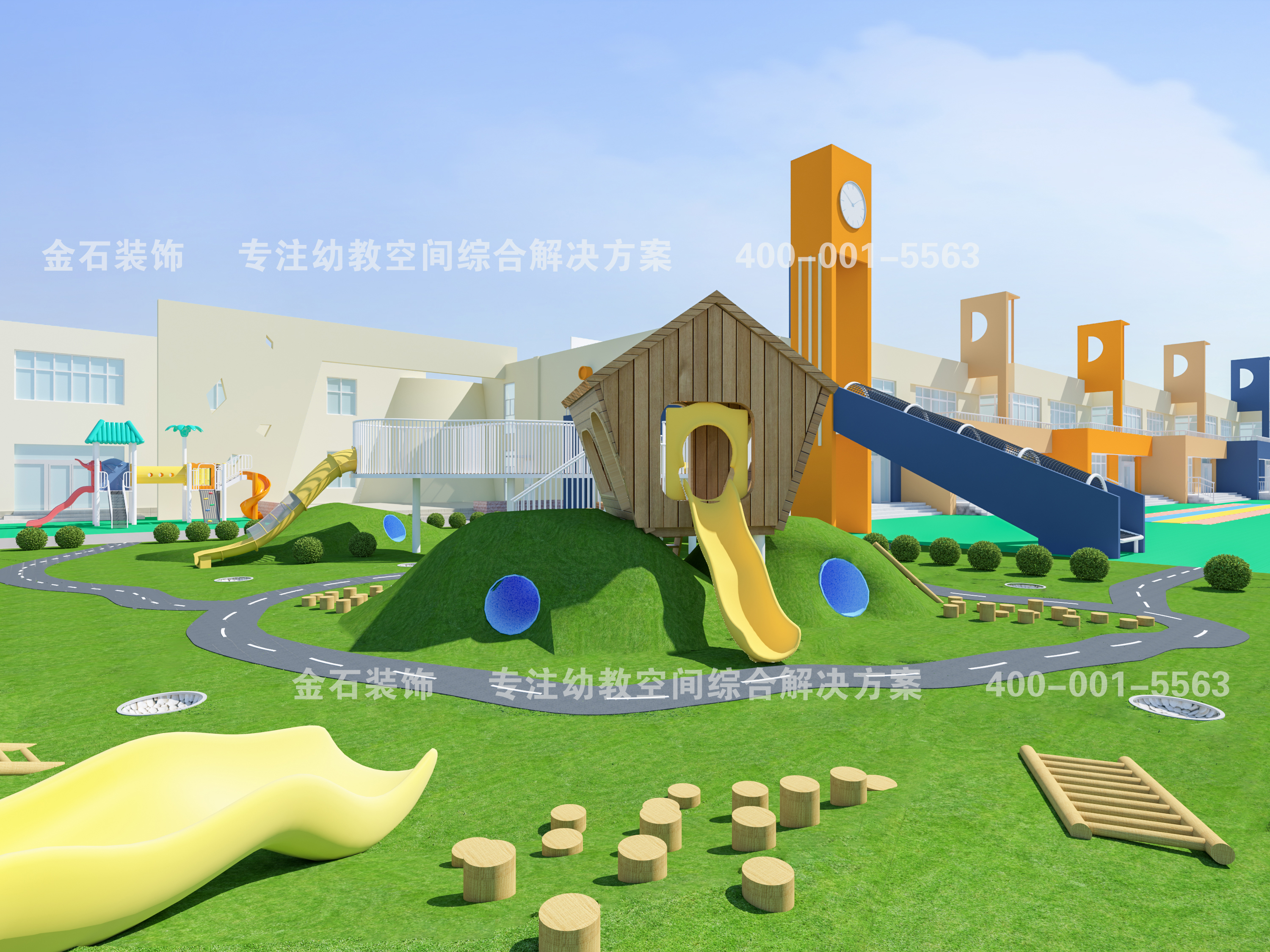 幼兒園戶外游戲區(qū)設(shè)計(jì)