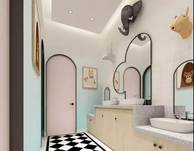 幼兒園衛(wèi)生間設計裝修