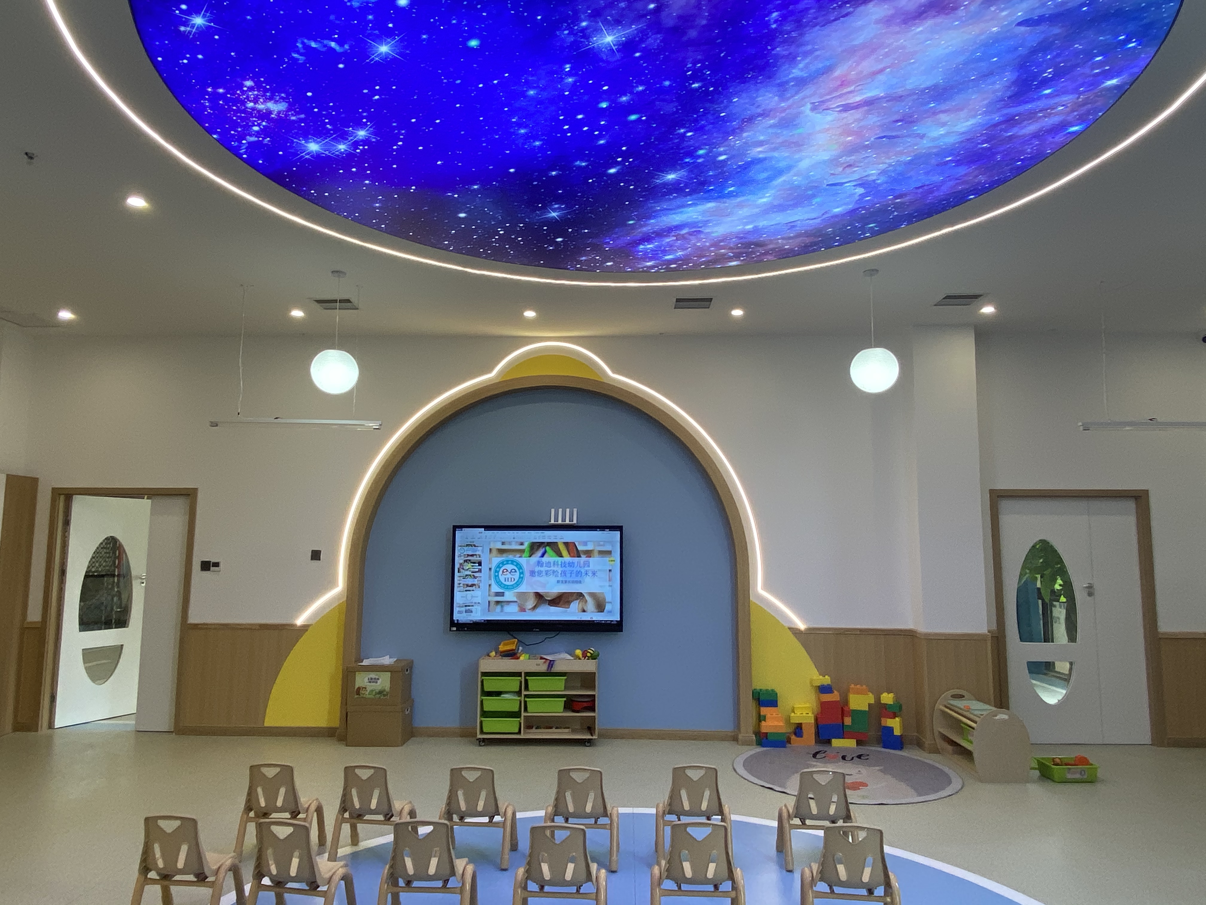 幼兒園教室實(shí)景