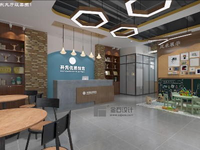 復古風培訓班設計分析--【金石裝飾】